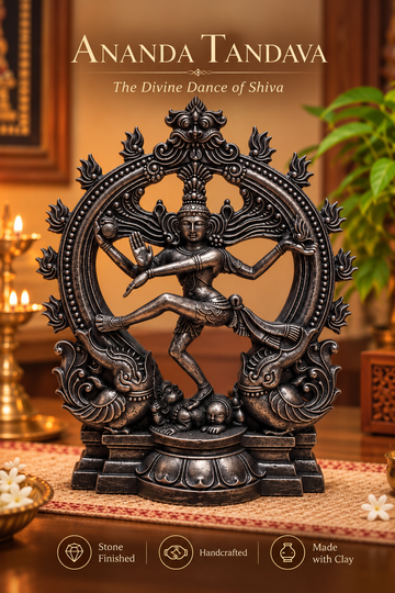 Handcrafted Shiva Nataraja Statue – Ananda Tandava