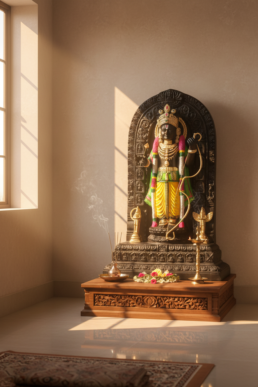 Ayodhya Ram Lalla – Handcrafted Idol