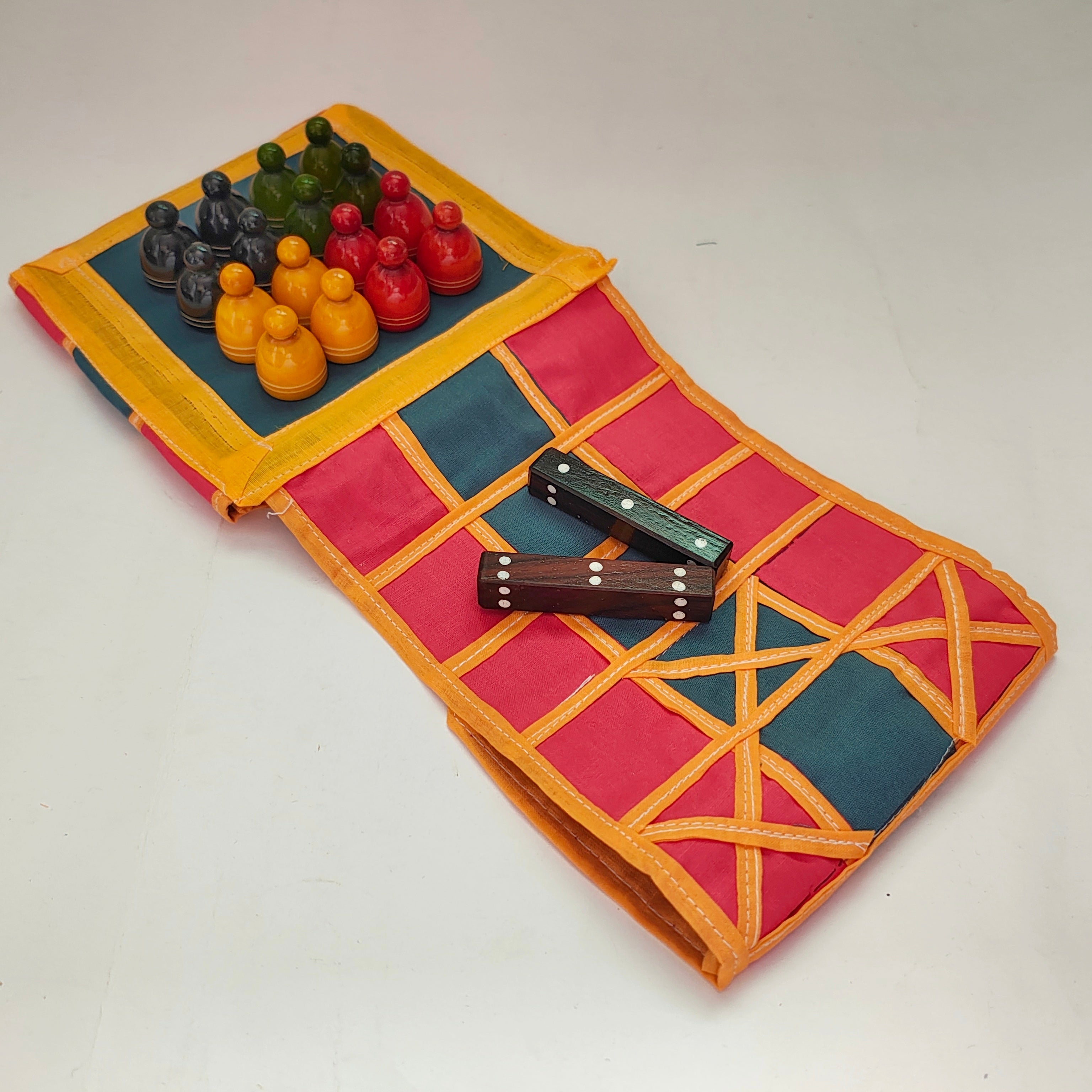 Pagade A Timeless Game for Family Fun & Strategy | Pachisi (Multicolour) Colors may vary