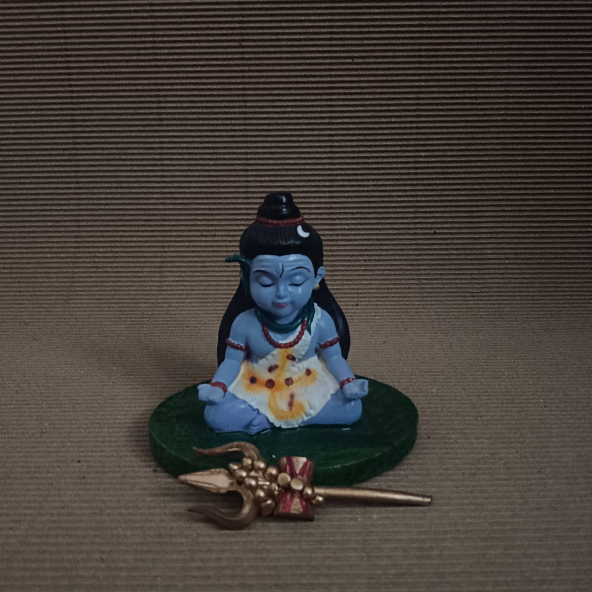Adorable Bal Shiva in Meditation