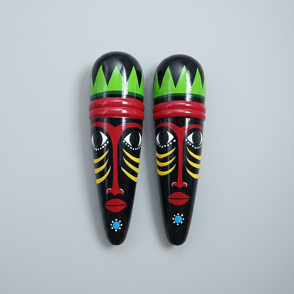 Wooden Wall décor Masks Gifting Wall Hanging Art