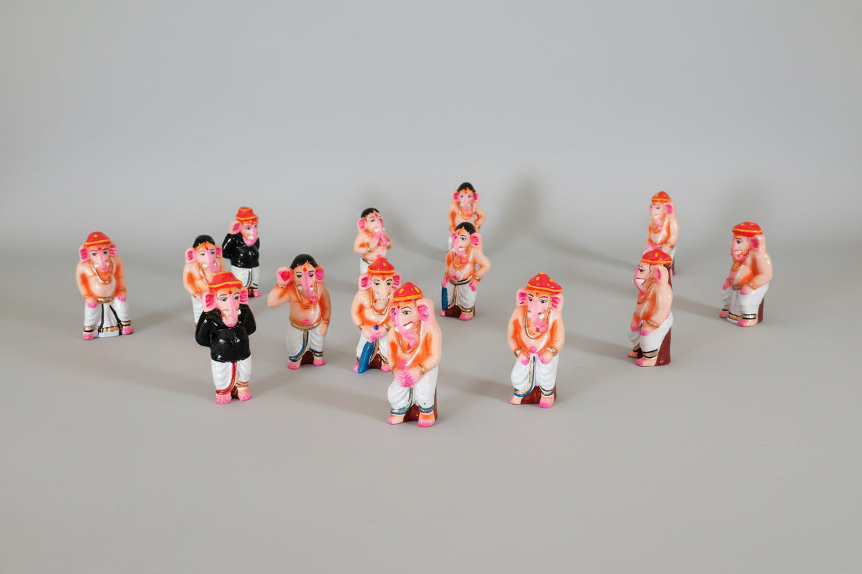 Cricket Ganesha Set (Ganesha Premier League Collection)