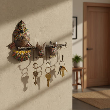 Krishna Wall Decor with Hooks New