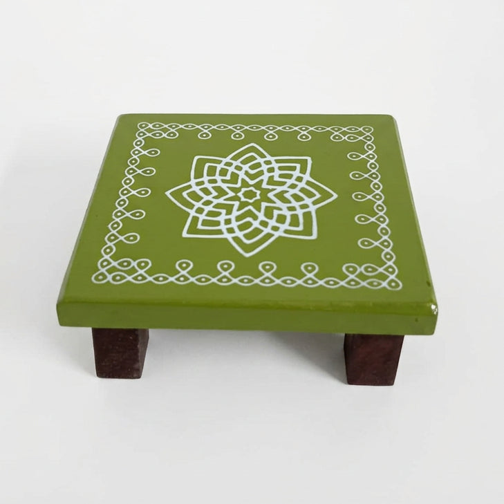 Handcrafted Traditional Peetha/ Chowki - 3 and 4 inch