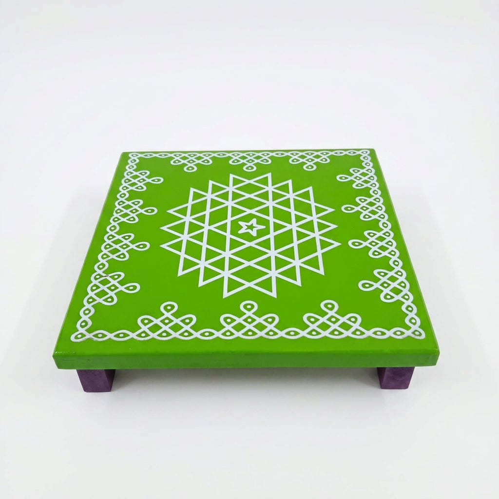 Handcrafted Traditional Peetha/ Chowki - 5 and 6 inch