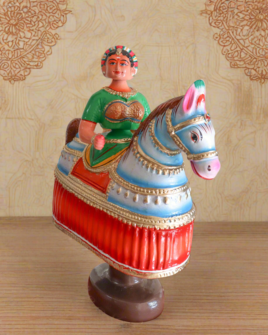 Keel Kudure | Thanjavur Thalayatti Bommai | Raja Rani Set