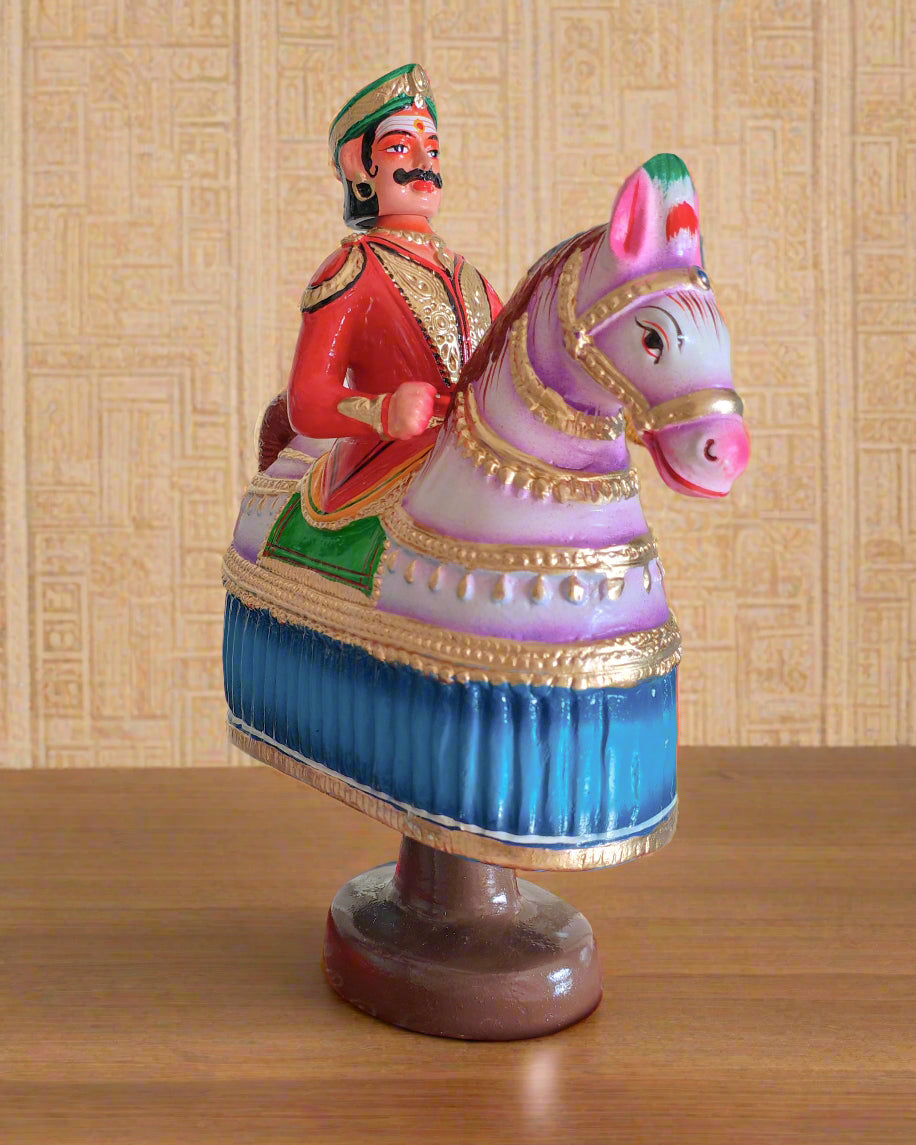 Keel Kudure | Thanjavur Thalayatti Bommai | Raja Rani Set