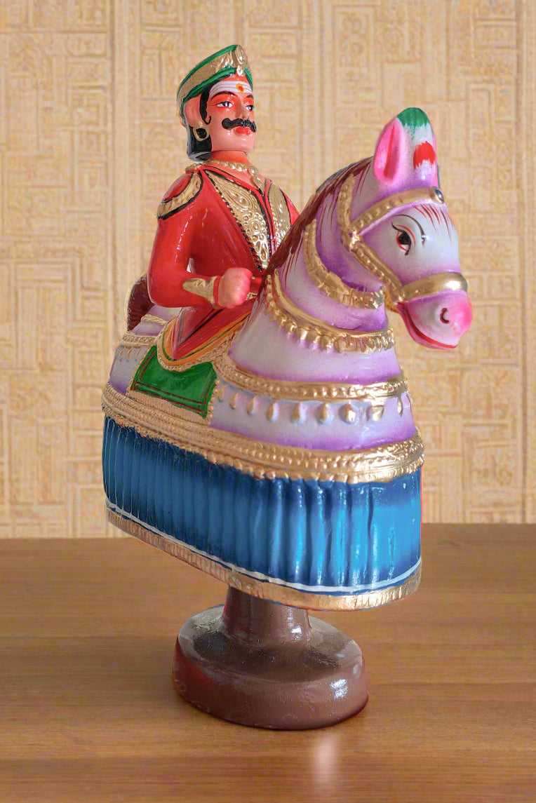 Keel Kudure | Thanjavur Thalayatti Bommai | Raja Rani Set