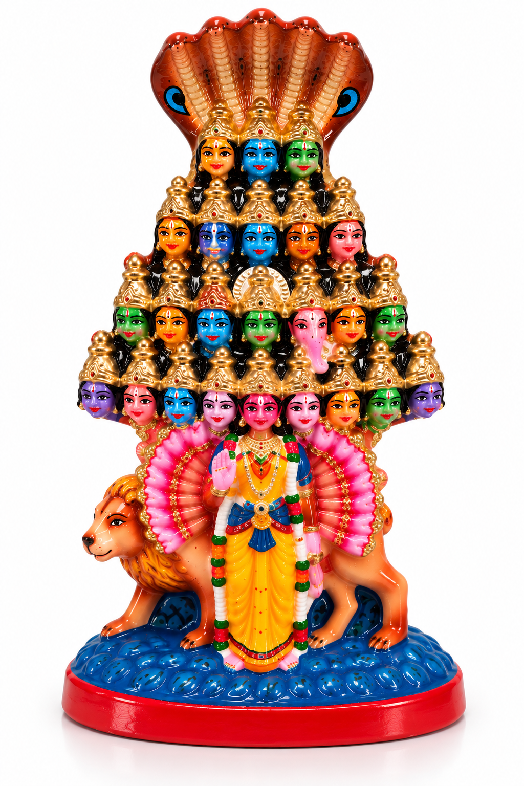 Shakti Vishwaroopam Handcrafted Idol – The Supreme Feminine Universal Form