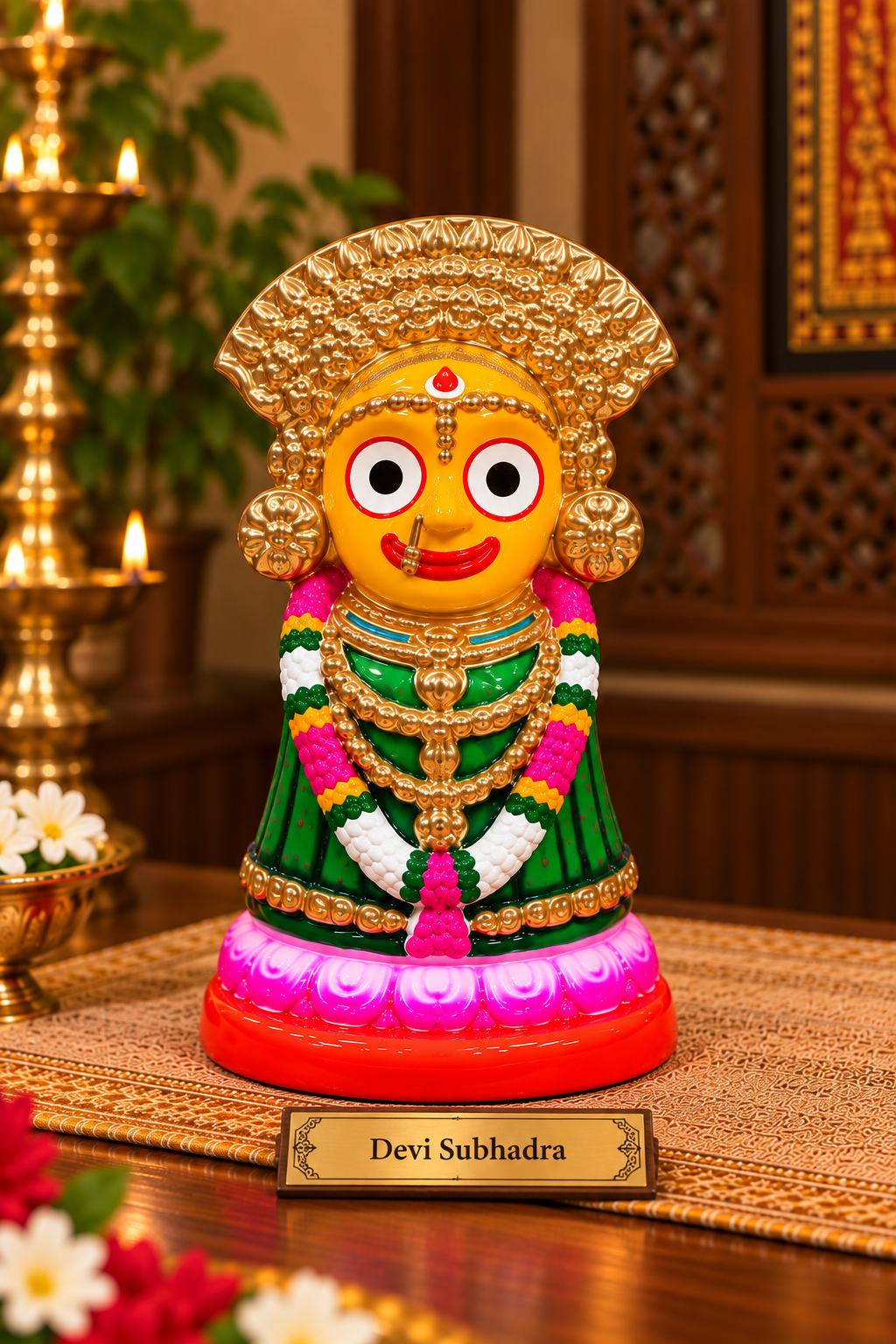 Puri Jagannath Chaturdha Murti (Large) Set