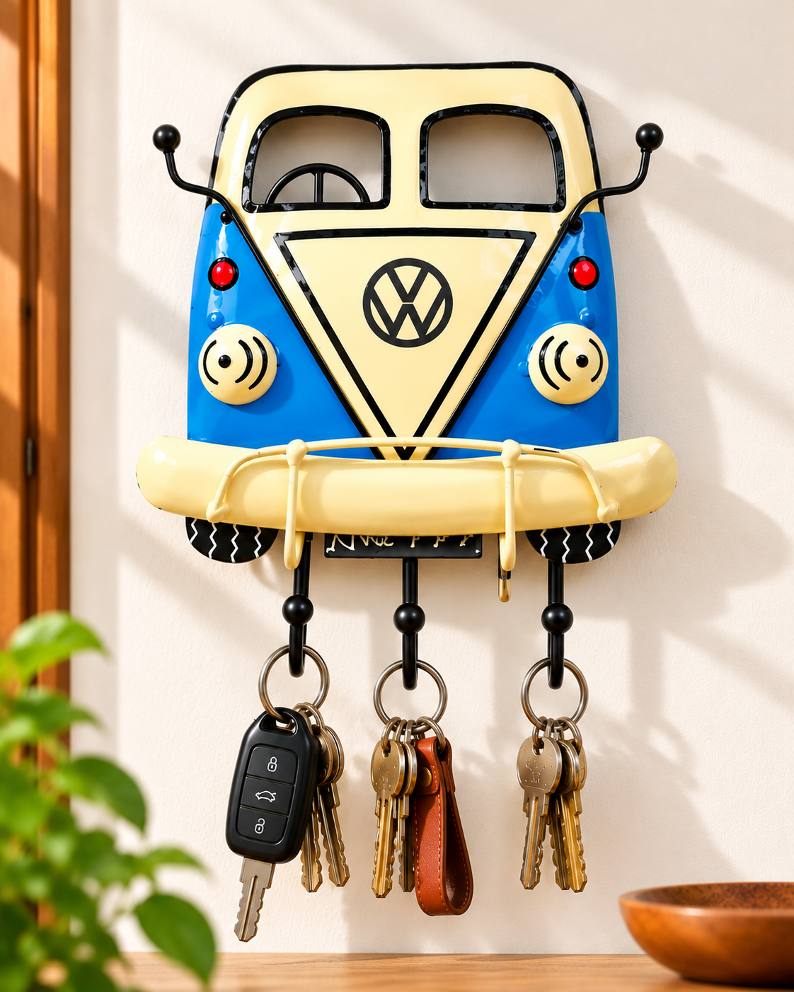 Handcrafted Retro Vehicle Metal Key Hanger – Vintage Car &  Vintage Van Wall Decor