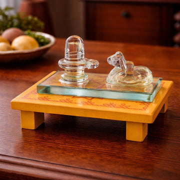 Mini Shiva Lingam & Nandi Set