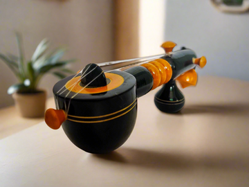 Wooden Traditional Veena Musical Instrument Décor Gifting