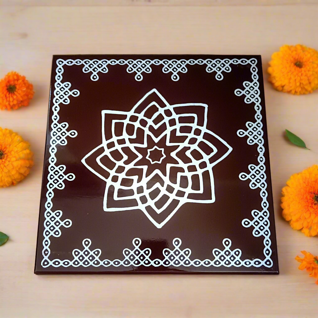 Traditional Wooden Peetha for Pooja & Festivals | Colors May Vary