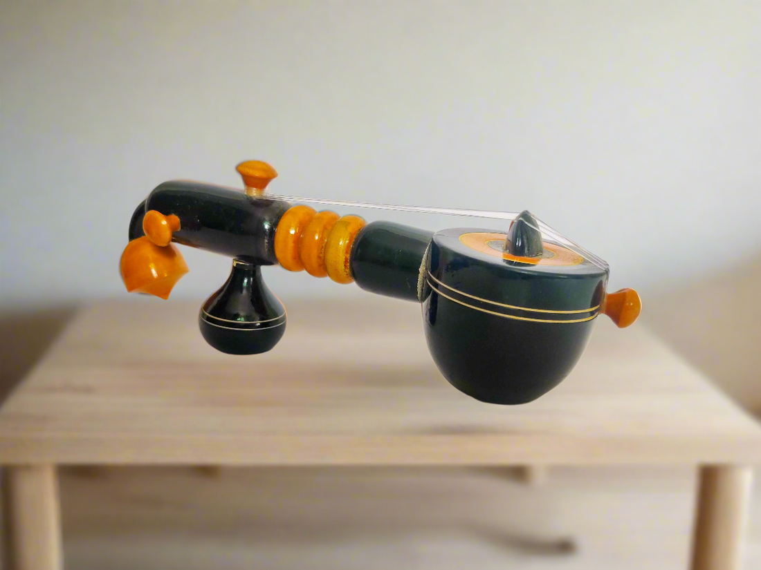 Wooden Traditional Veena Musical Instrument Décor Gifting