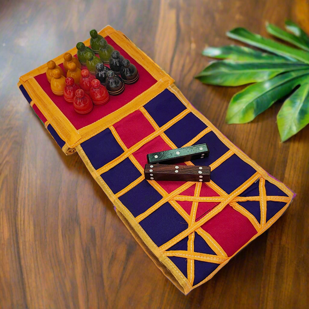 Pagade A Timeless Game for Family Fun & Strategy | Pachisi (Multicolour) Colors may vary