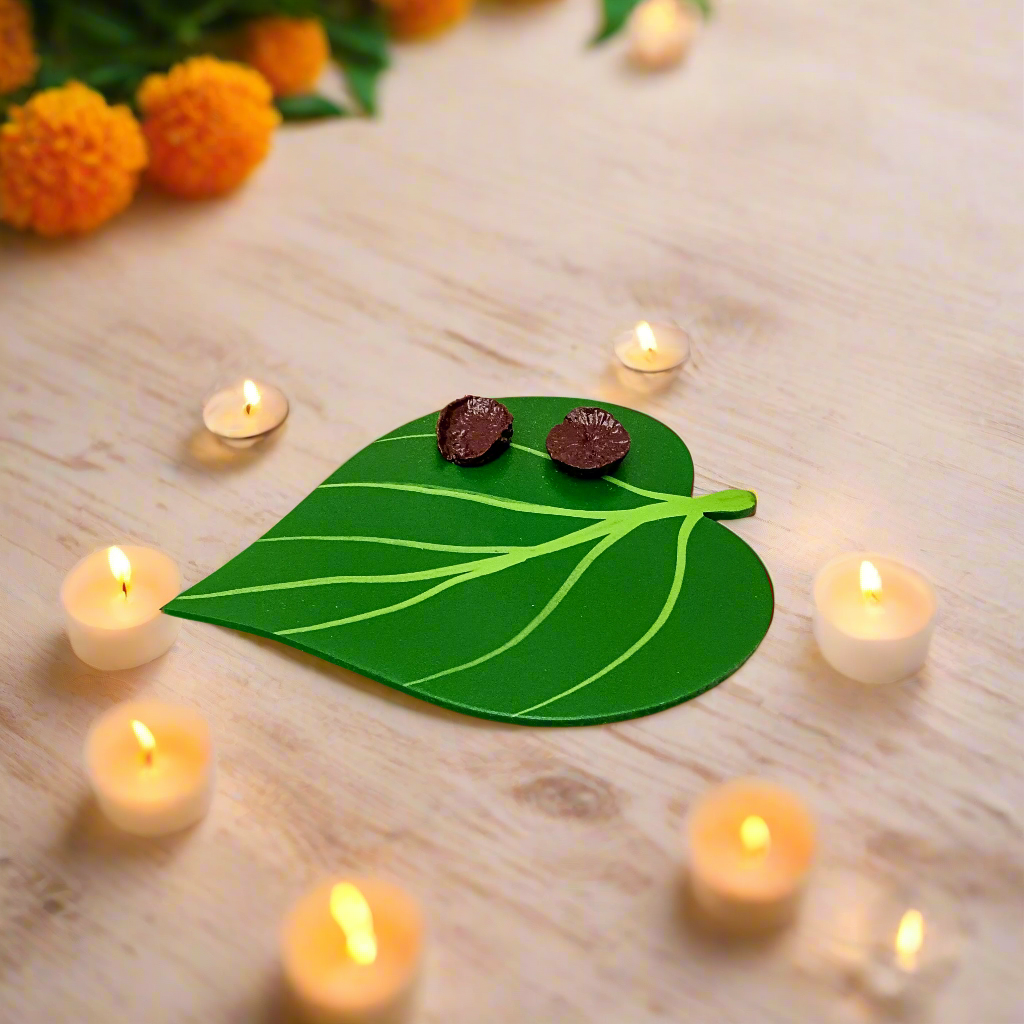 Wooden Traditional Betel Leaf