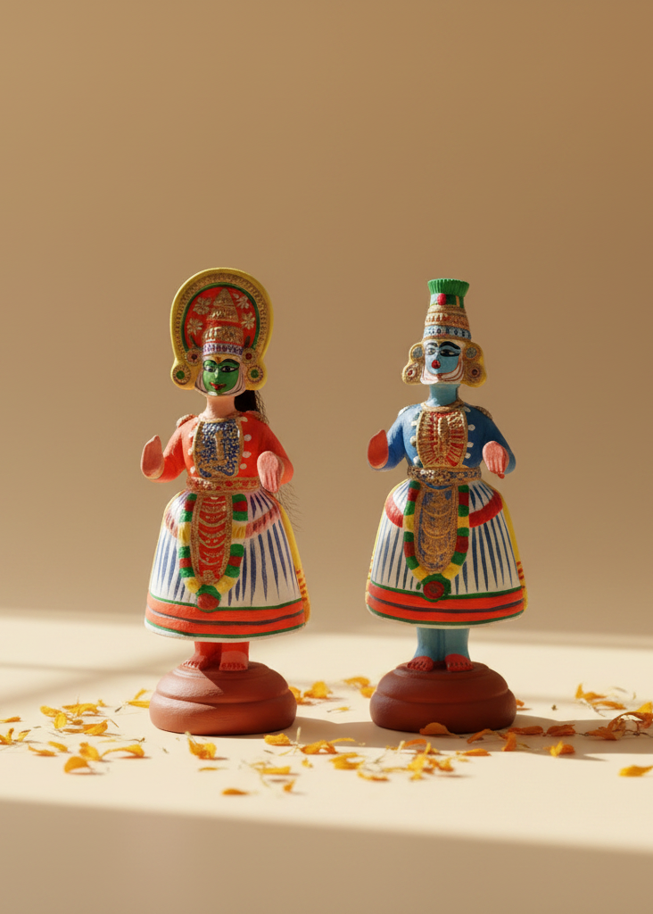 Dancing Kathakali Set - Hero