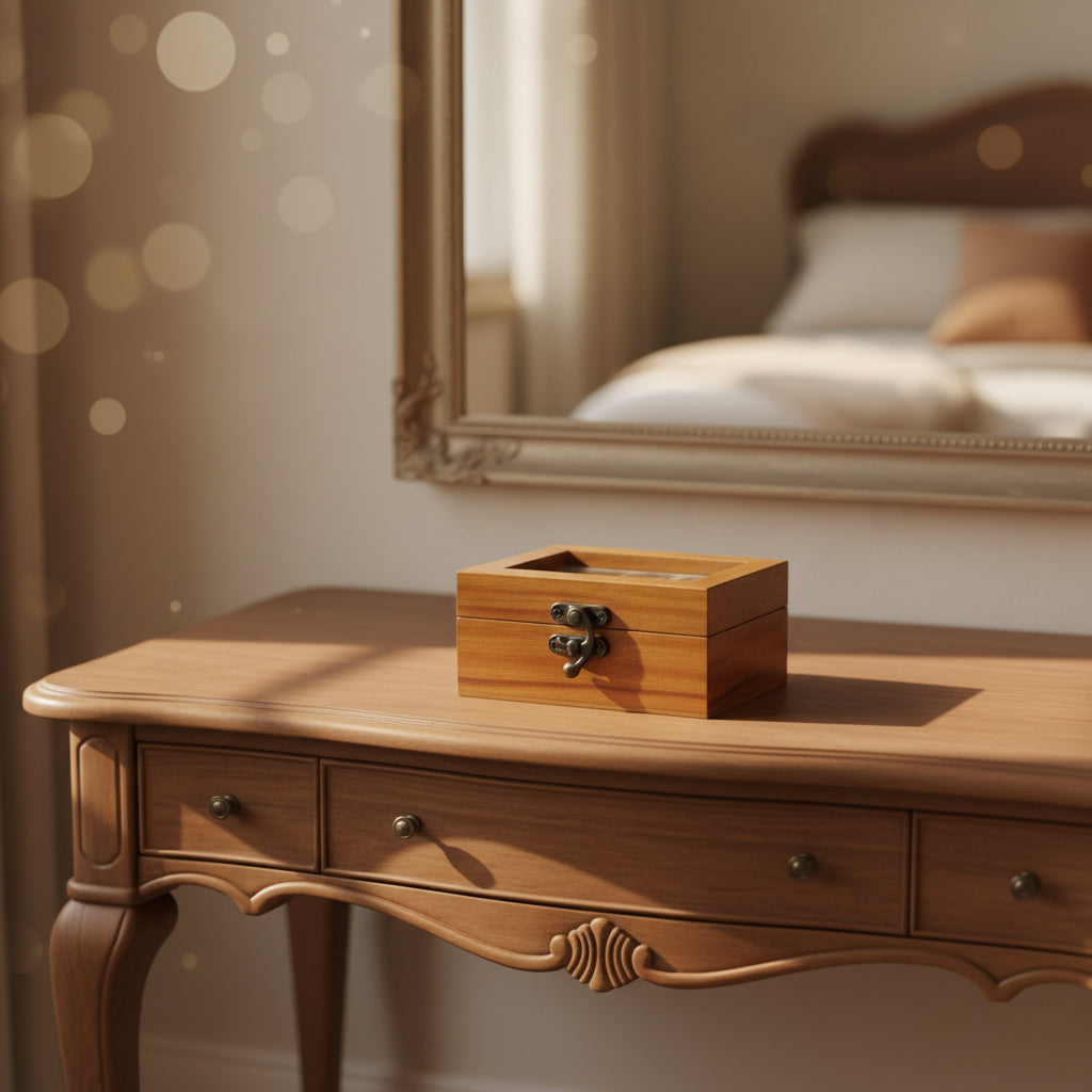 Heritage Wooden Storage Box | Handcrafted Keepsake Box