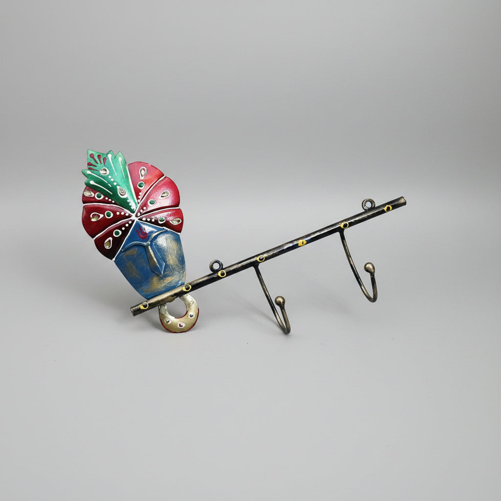 Krishna Wall Decor with Hooks