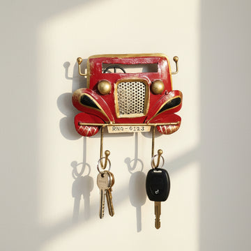 Car and Van Wall Decor with Key Hooks