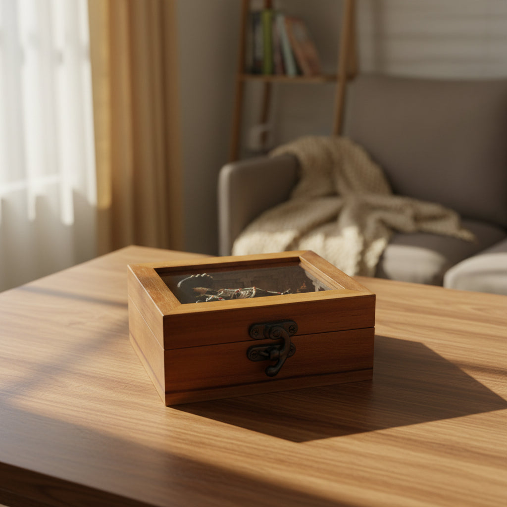 Heritage Wooden Storage Box | Handcrafted Keepsake Box