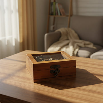 Heritage Wooden Storage Box | Handcrafted Keepsake Box