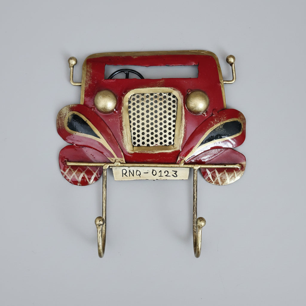 Car and Van Wall Decor with Key Hooks