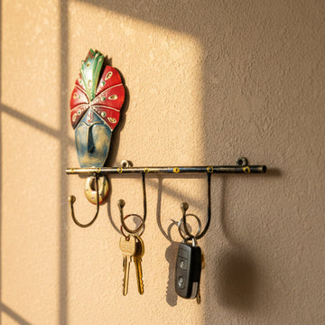 Krishna Wall Decor with Hooks